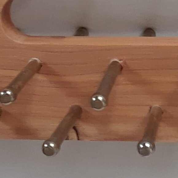 Woodlore Cedar Wood Tie/Belt Hanger - Picture 3 of 8